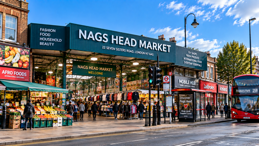 Nags Head Market, 22 Seven Sisters Road, London, N7 6AG